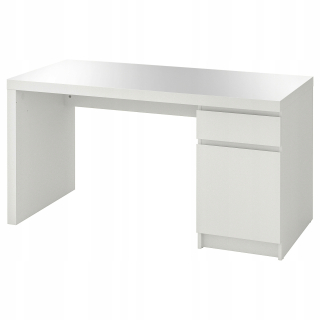 MALM transparentná podložka na stôl 140x65cm